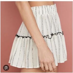 Eberjey Ellie Ruffle Mini Skirt